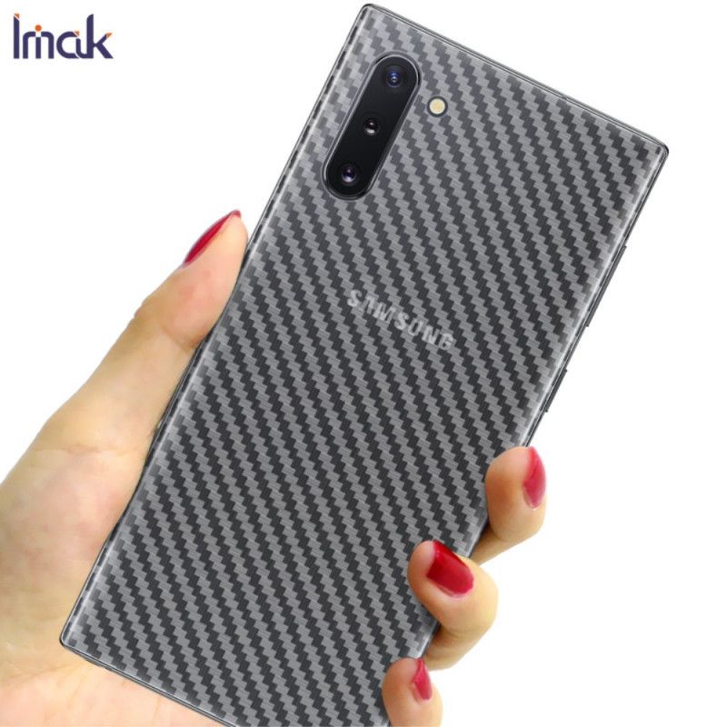 Achterbeschermfolie Samsung Galaxy Note 10 Carbon Imak