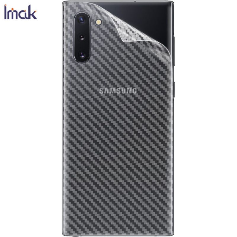 Achterbeschermfolie Samsung Galaxy Note 10 Carbon Imak