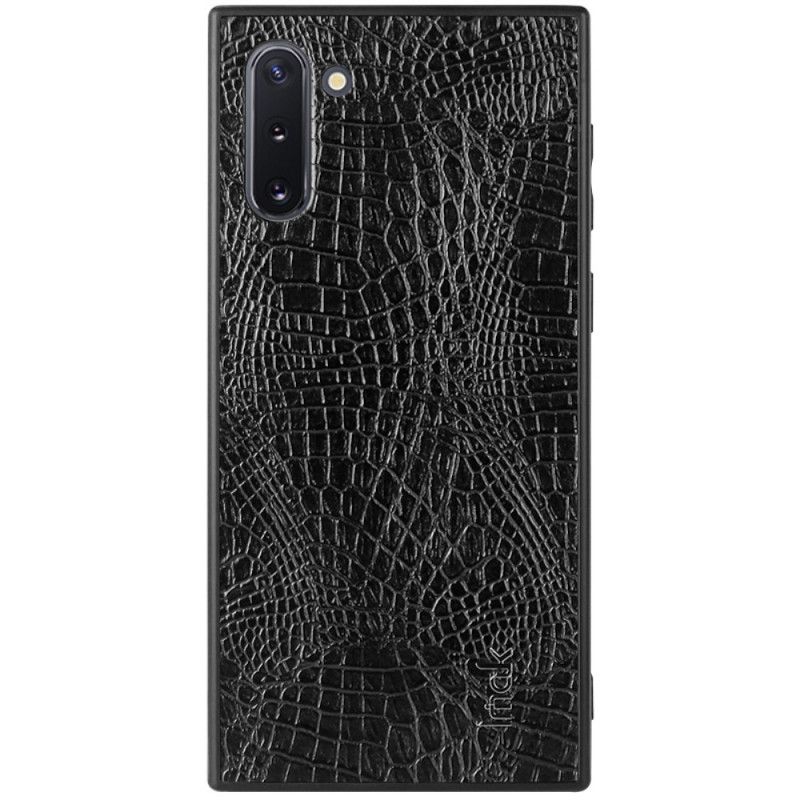 Case Hoesje Samsung Galaxy Note 10 Telefoonhoesje Imak Croco-Serie