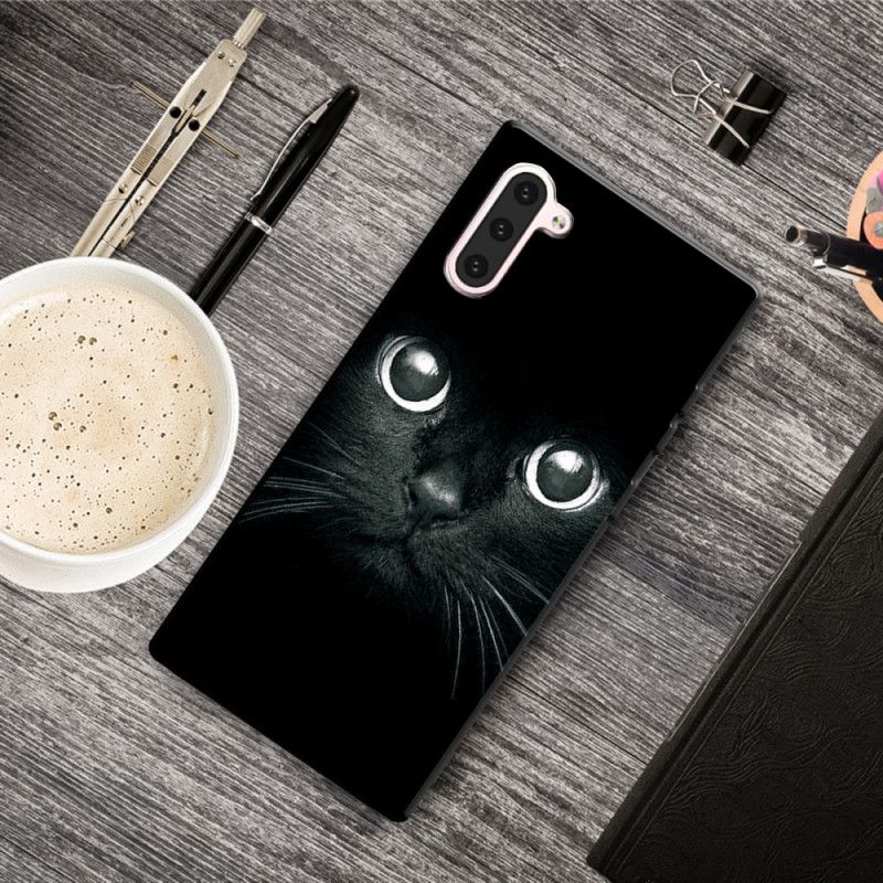 Case Hoesje Samsung Galaxy Note 10 Telefoonhoesje Kattenogen