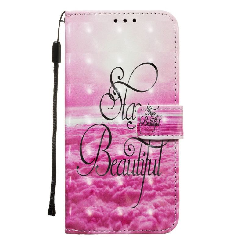 Cover Folio-hoesje Samsung Galaxy Note 10 Telefoonhoesje Blijf Mooi