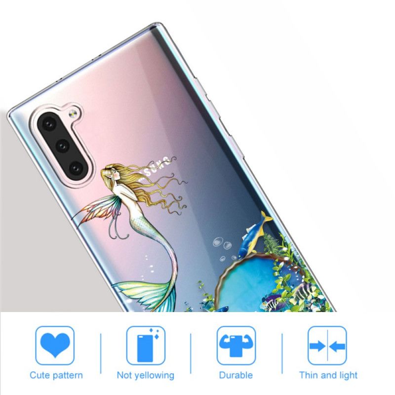 Hoesje Samsung Galaxy Note 10 Blauwe Sirene