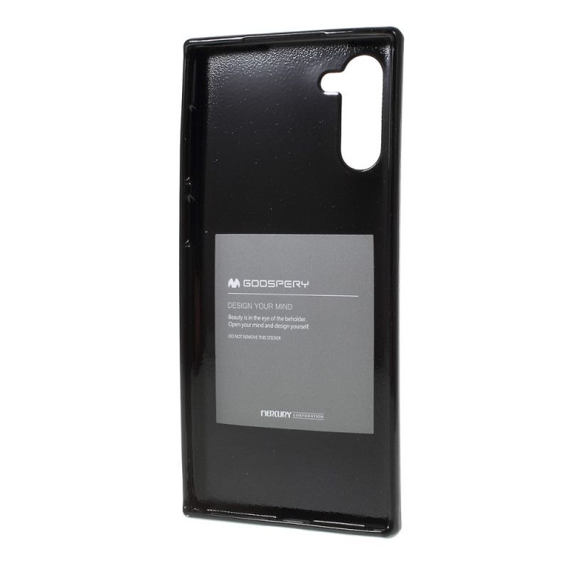 Hoesje Samsung Galaxy Note 10 Wit Zwart Briljant Kwik