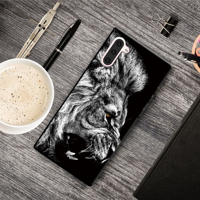 Hoesje Samsung Galaxy Note 10 Woeste Leeuw