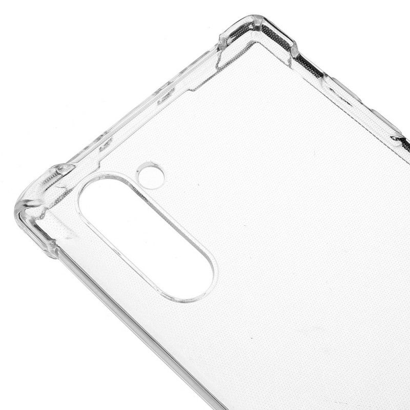 Hoesje voor Samsung Galaxy Note 10 Transparant Versterkte Hoeken