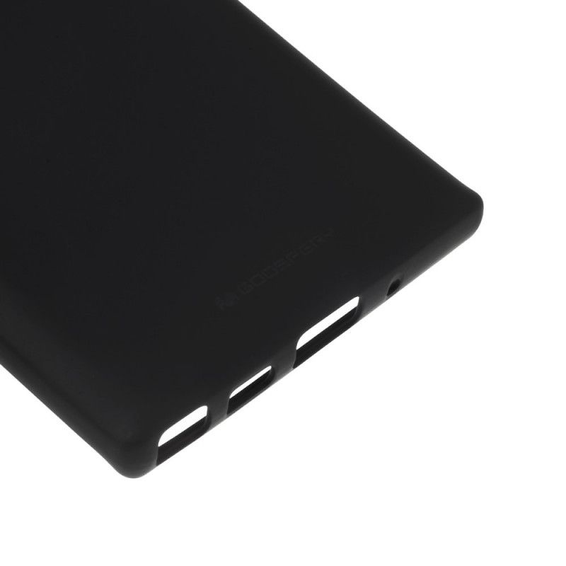 Hoesje voor Samsung Galaxy Note 10 Wit Zwart Mat Kwik