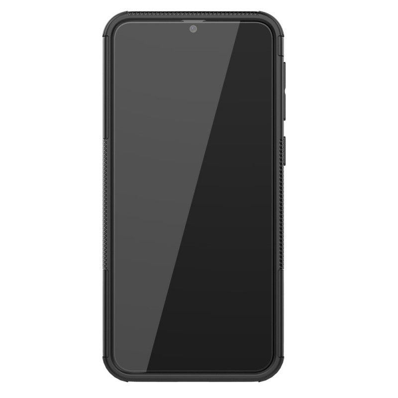 Hoesje Samsung Galaxy M31 Wit Zwart Ultrabestendig