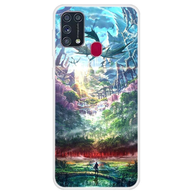 Hoesje voor Samsung Galaxy M31 Hemelse Natuur