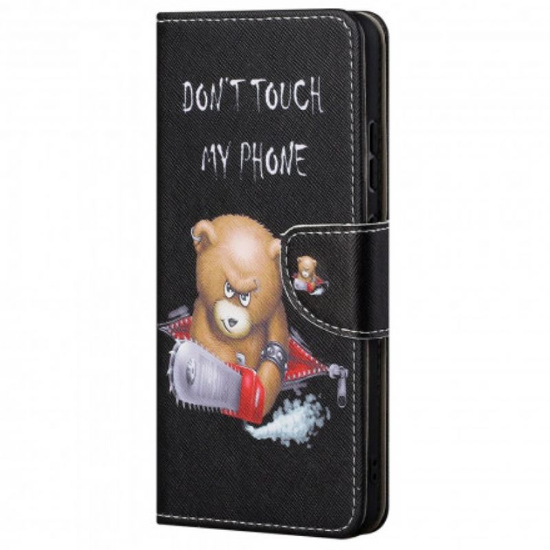 Bescherming Hoesje Motorola Edge 20 Gevaarlijke Beer