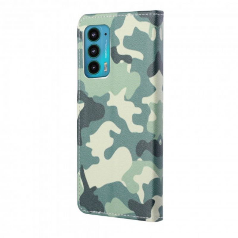 Bescherming Hoesje Motorola Edge 20 Militaire Camouflage