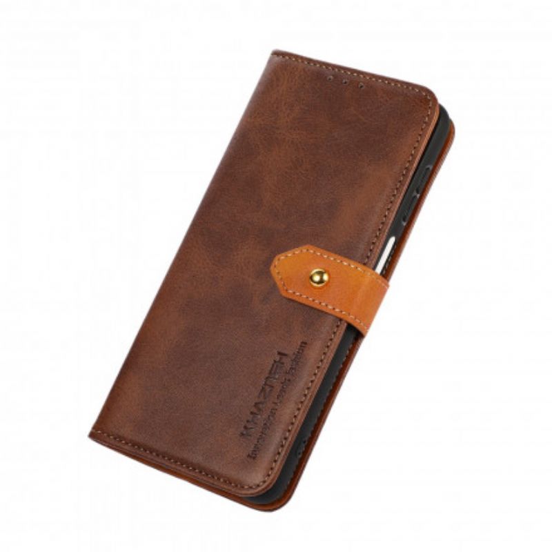 Flip Case Leren Motorola Edge 20 Met Khazneh-riem
