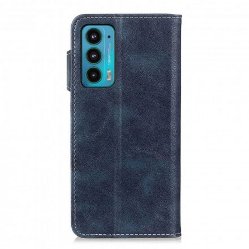 Folio-hoesje Motorola Edge 20 Artistieke Knoop En Naden