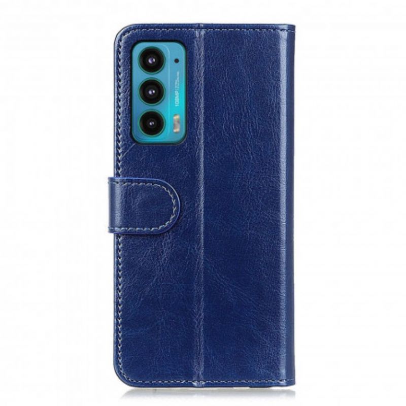 Folio-hoesje Motorola Edge 20 Telefoonhoesje Glaciale Finesse