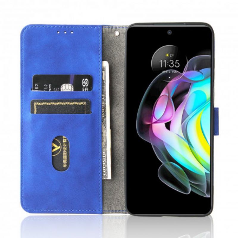 Folio-hoesje Motorola Edge 20 Telefoonhoesje Huid-aanraking