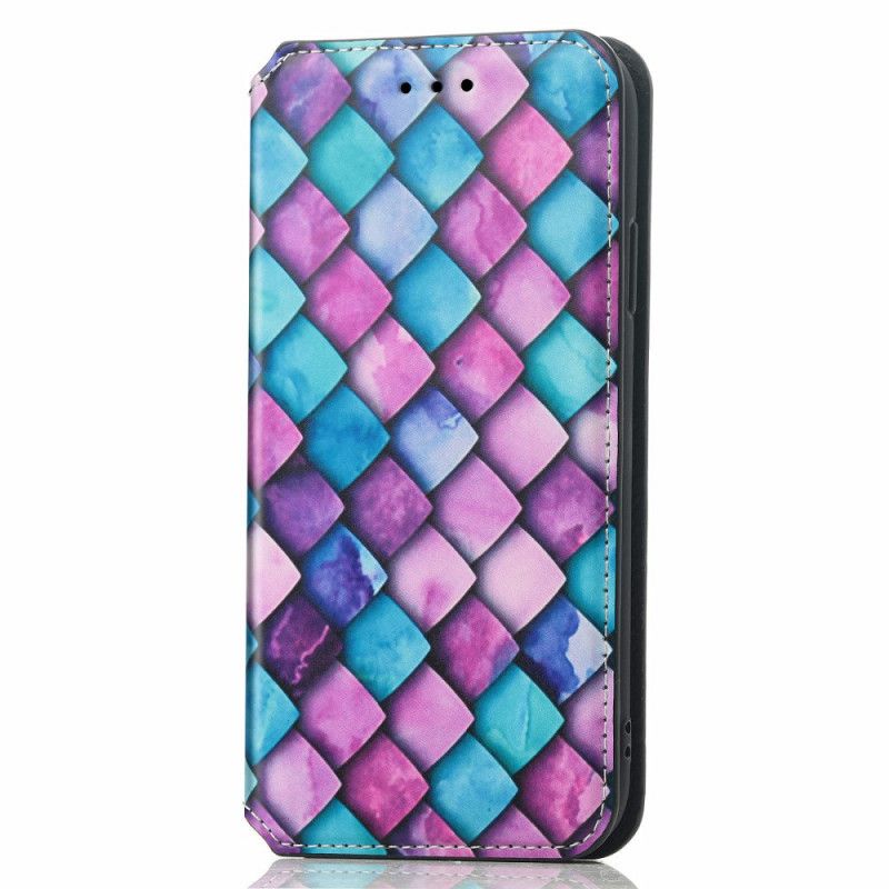 Folio-hoesje Voor Motorola Edge 20 Verrassend Kleurrijk Patroon