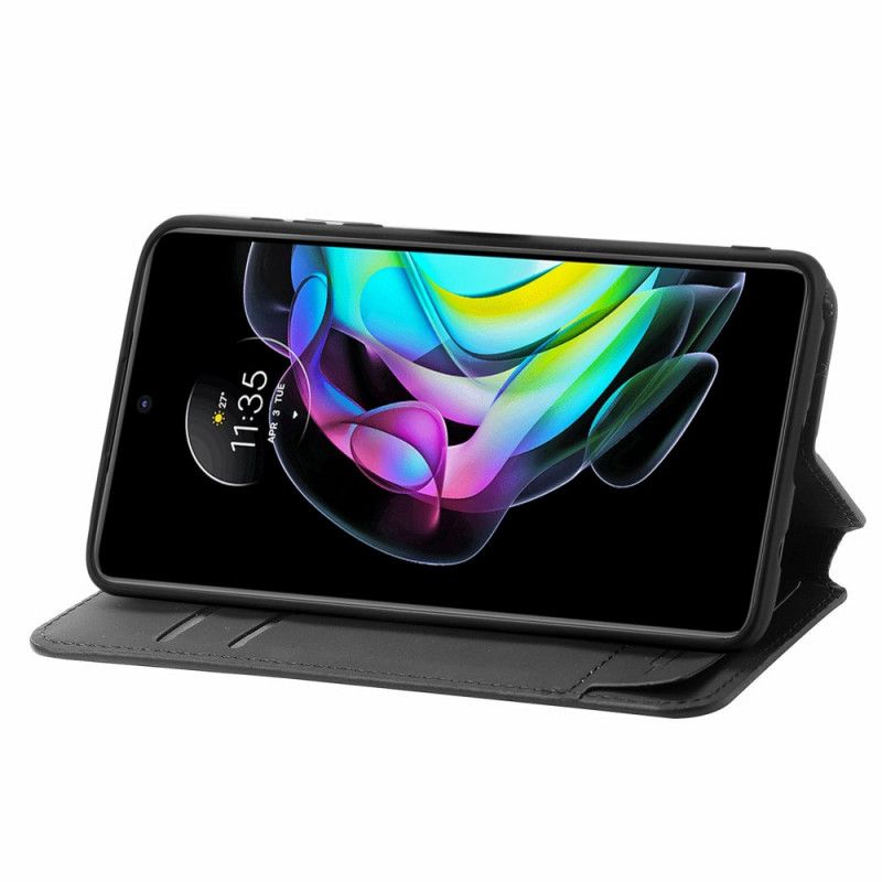Folio-hoesje Voor Motorola Edge 20 Verrassend Kleurrijk Patroon