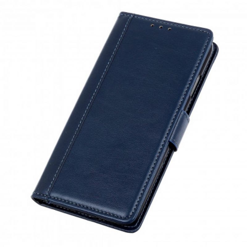 Leren Hoesje Motorola Edge 20 Stijl Leer Bescherming Hoesje