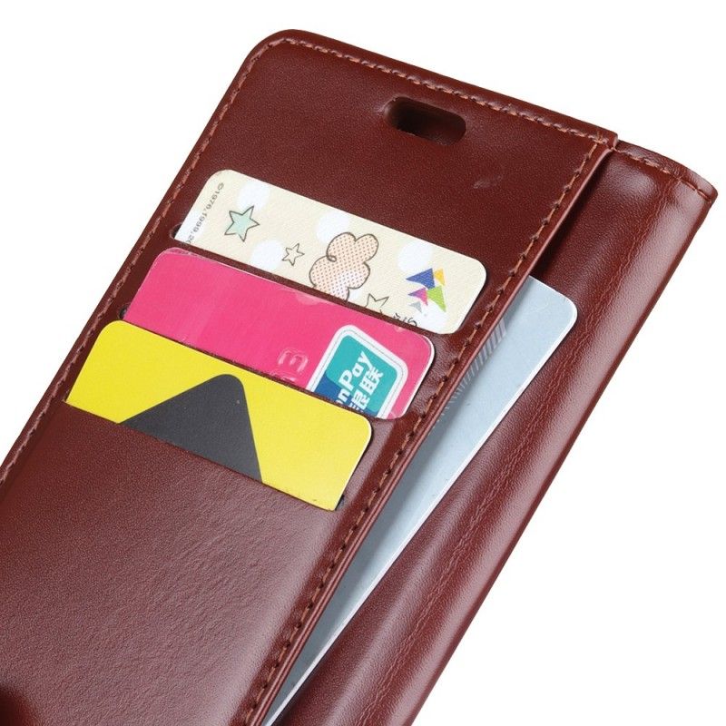 Bescherming Hoesje Samsung Galaxy A7 Rood Zwart Elegante Sluiting Van Imitatieleer