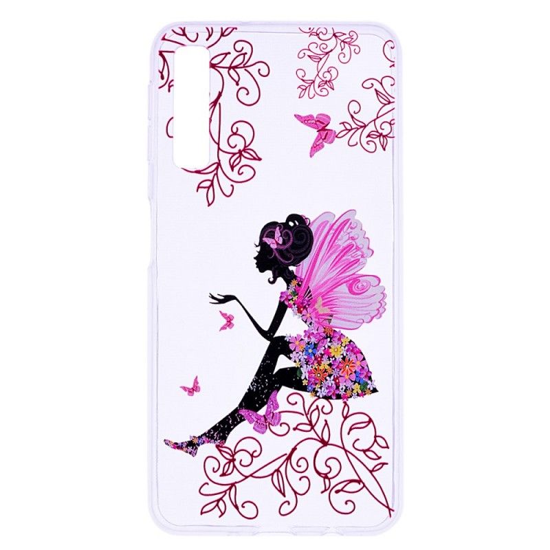 Case Hoesje Samsung Galaxy A7 Telefoonhoesje Bloemenfee