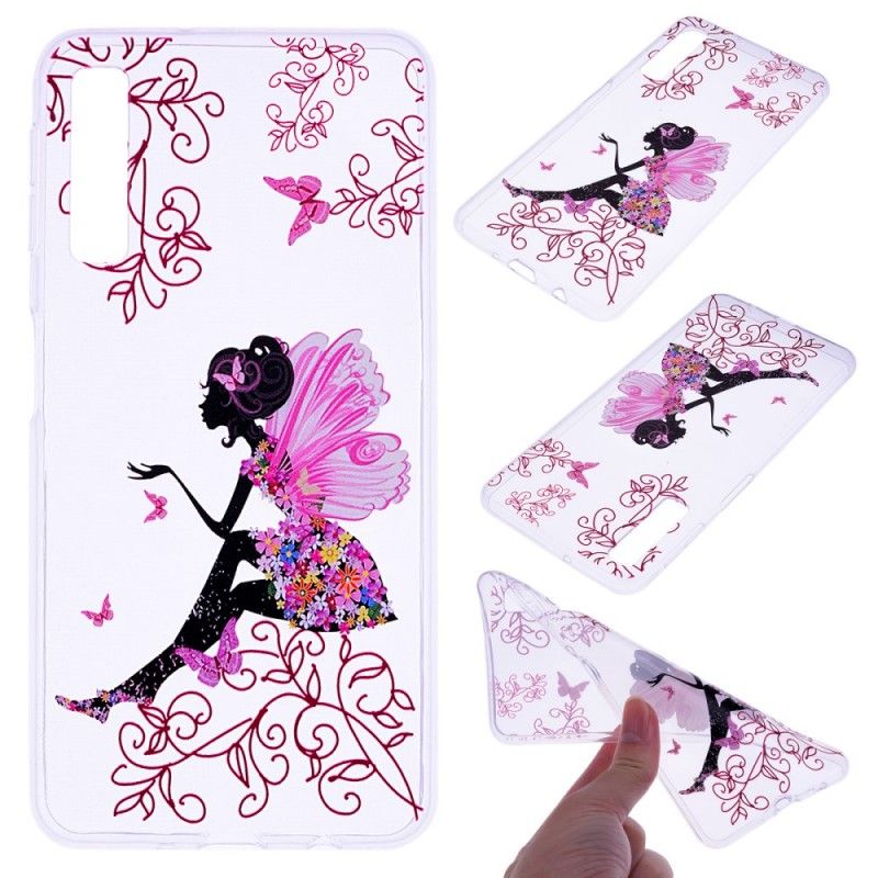 Case Hoesje Samsung Galaxy A7 Telefoonhoesje Bloemenfee