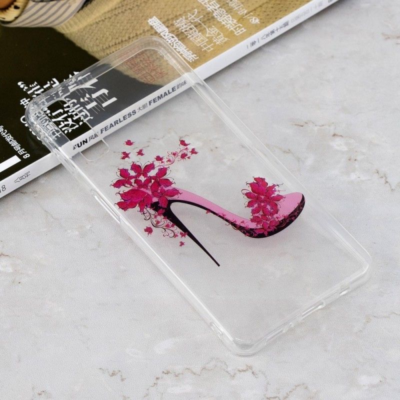Cover Hoesje Samsung Galaxy A7 Telefoonhoesje Bloemrijke Pomp