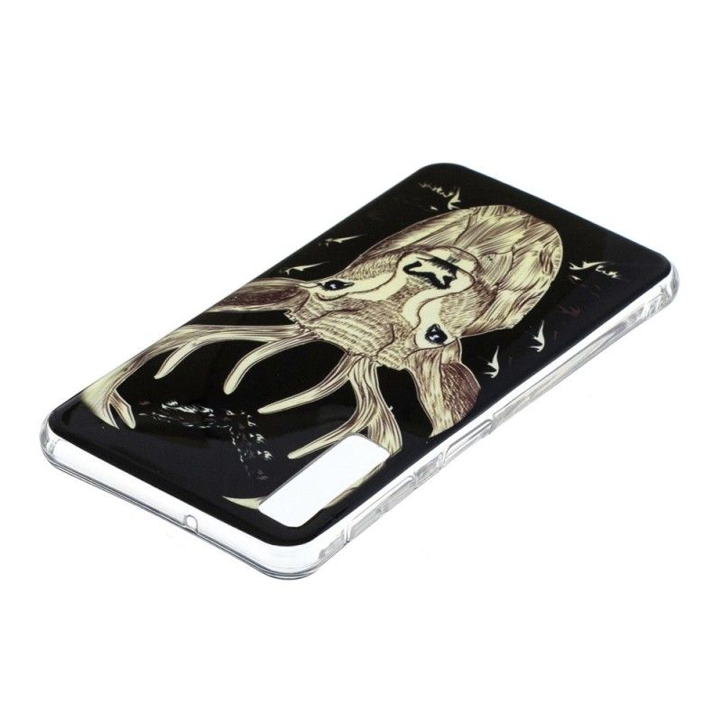 Hoesje Samsung Galaxy A7 Fluorescerend Majestueus Hert