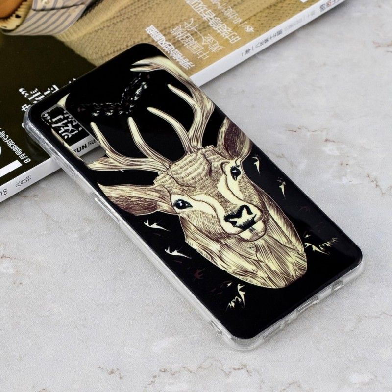 Hoesje Samsung Galaxy A7 Fluorescerend Majestueus Hert