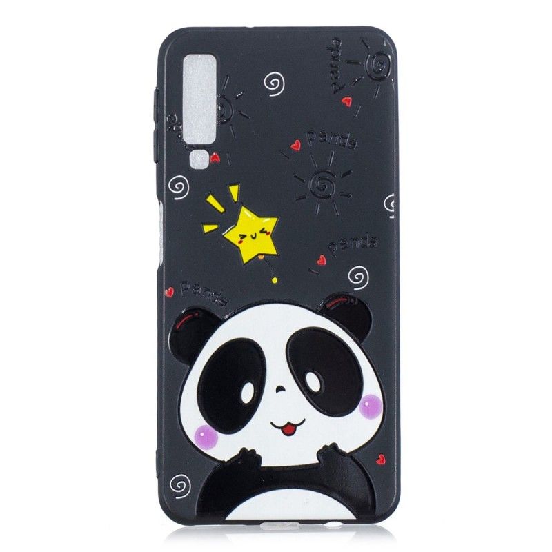 Hoesje Samsung Galaxy A7 Panda-Ster