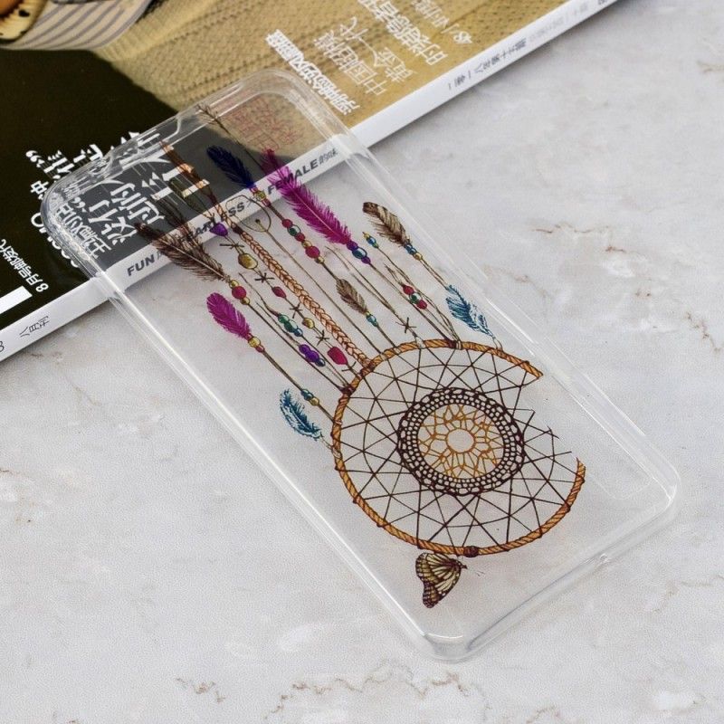Hoesje Samsung Galaxy A7 Transparante Kleurrijke Dromenvanger