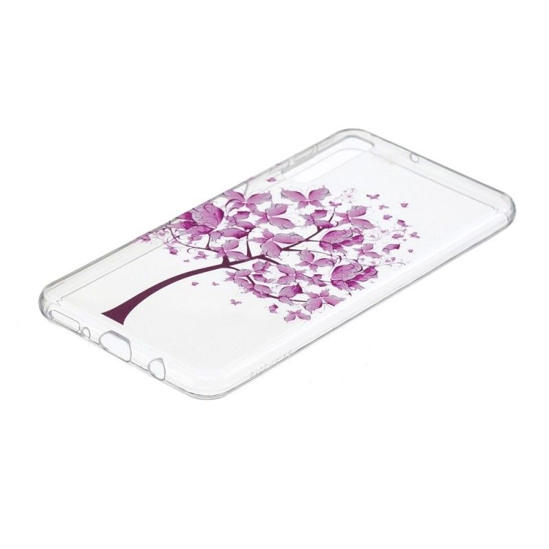 Hoesje Samsung Galaxy A7 Transparante Vlinderboom