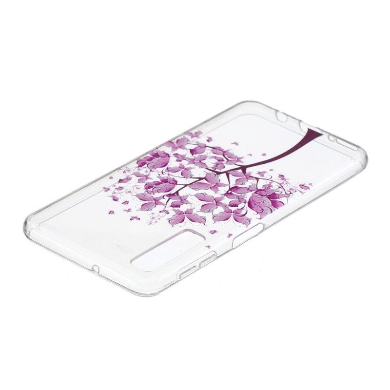 Hoesje Samsung Galaxy A7 Transparante Vlinderboom