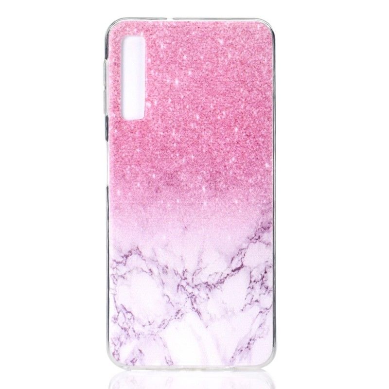 Hoesje voor Samsung Galaxy A7 Marmer