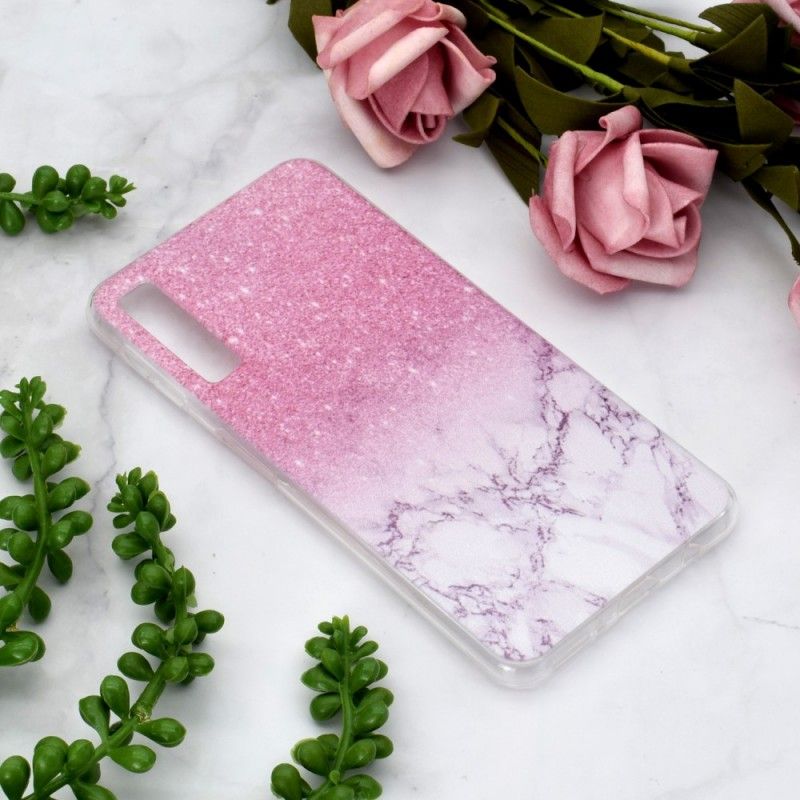 Hoesje voor Samsung Galaxy A7 Marmer