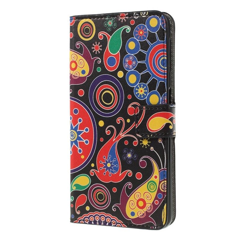 Leren Hoesje Samsung Galaxy A7 Melkwegtekeningen