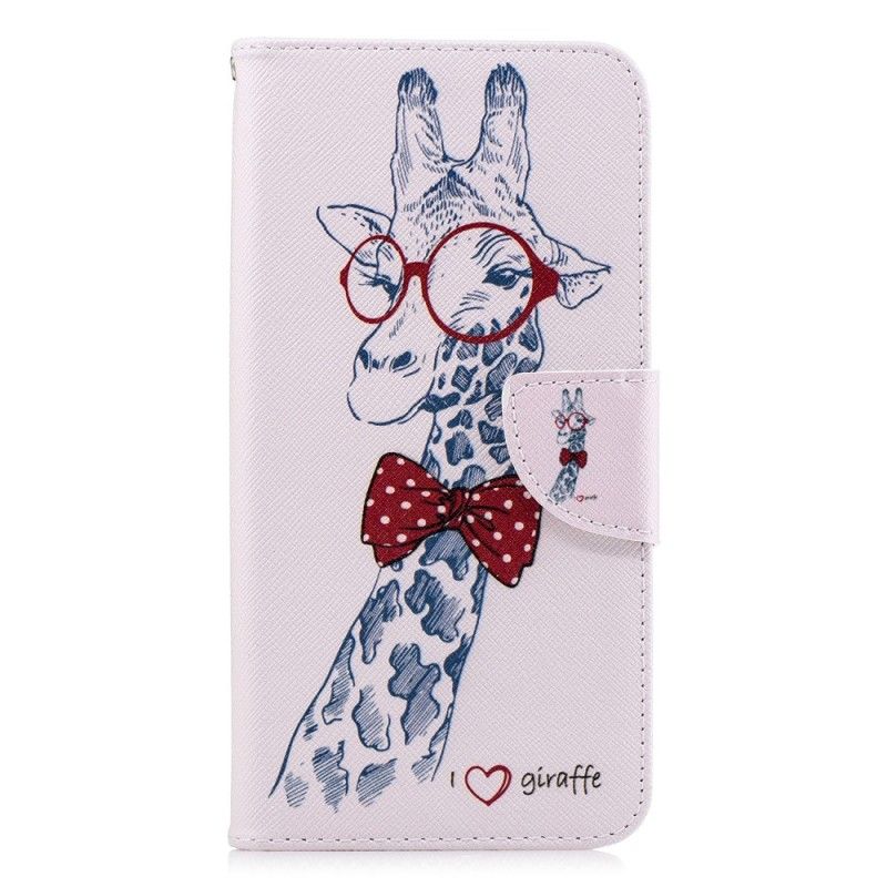 Leren Hoesje Samsung Galaxy A7 Telefoonhoesje Nerdgiraf