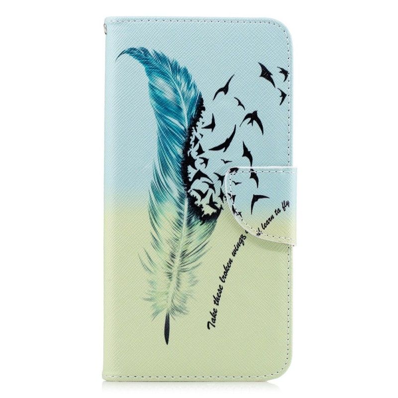 Leren Hoesje Samsung Galaxy A7 Leren Vliegen