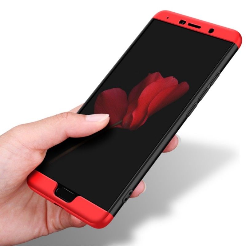 Cover Hoesje Huawei Mate 10 Lite Rood Zwart Telefoonhoesje Afneembare Gkk