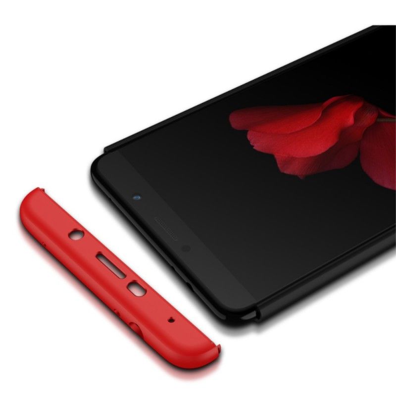 Cover Hoesje Huawei Mate 10 Lite Rood Zwart Telefoonhoesje Afneembare Gkk