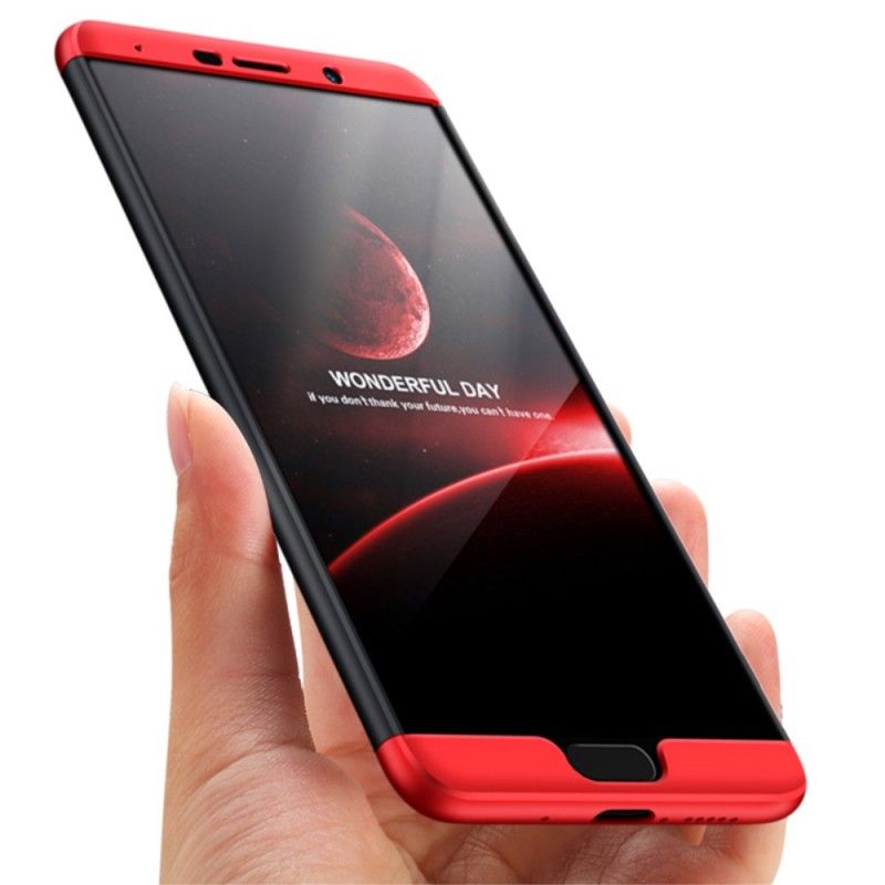 Cover Hoesje Huawei Mate 10 Lite Rood Zwart Telefoonhoesje Afneembare Gkk