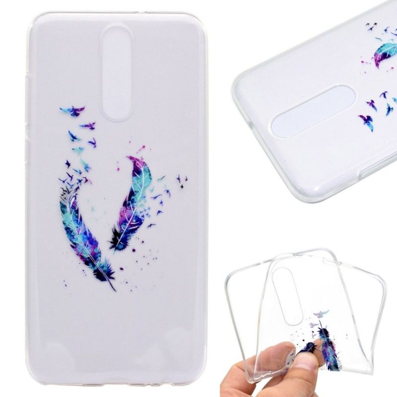 Cover Hoesje Huawei Mate 10 Lite Telefoonhoesje Transparante Veren