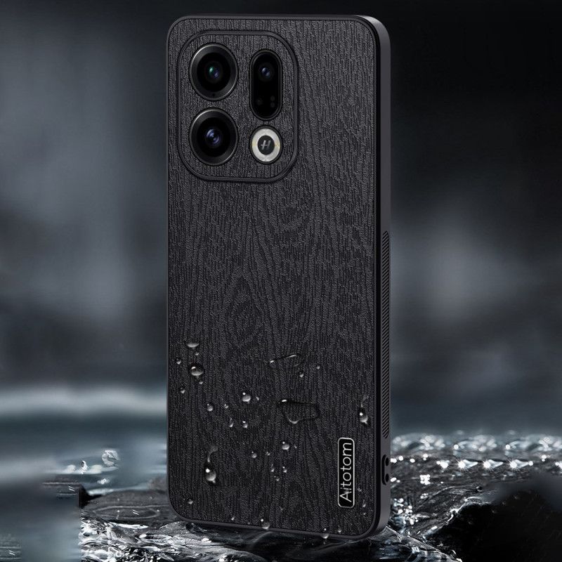 Cover Hoesje Oppo Find X9 5g Telefoonhoesje Houtstructuur