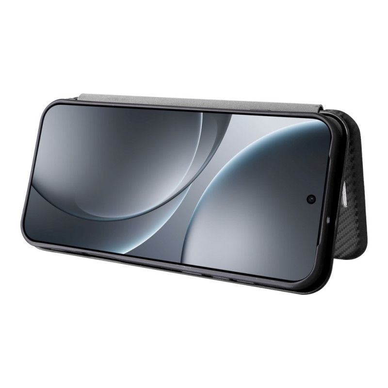 Folio-hoesje Oppo Find X9 5g Koolstofvezeltextuur