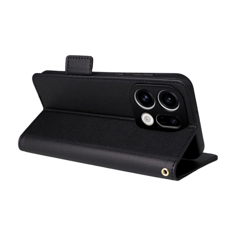 Folio-hoesje Oppo Find X9 5g Kunstleer Met Bandje