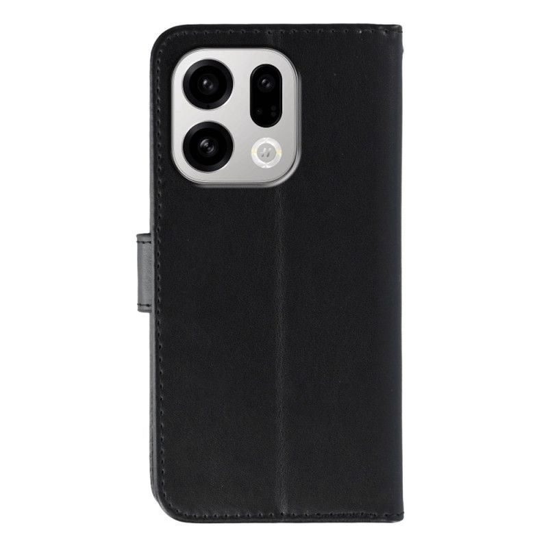 Folio-hoesje Oppo Find X9 5g Telefoonhoesje Met Polsbandje