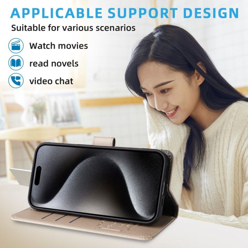 Folio-hoesje Oppo Find X9 5g Telefoonhoesje Rfid-bescherming