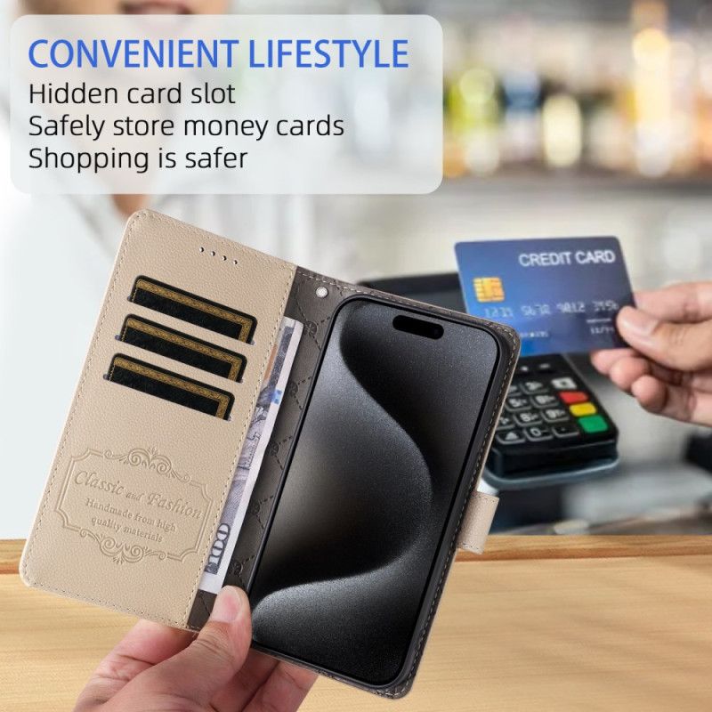 Folio-hoesje Oppo Find X9 5g Telefoonhoesje Rfid-bescherming