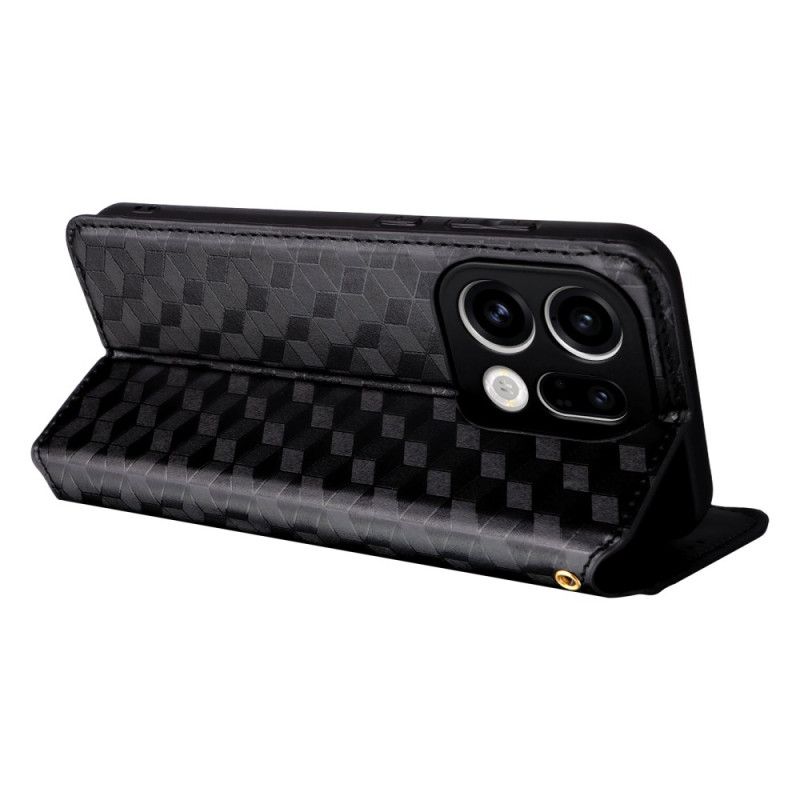 Folio-hoesje Voor Oppo Find X9 5g Diamantpatroon