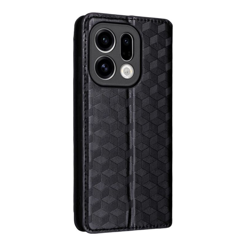 Folio-hoesje Voor Oppo Find X9 5g Diamantpatroon
