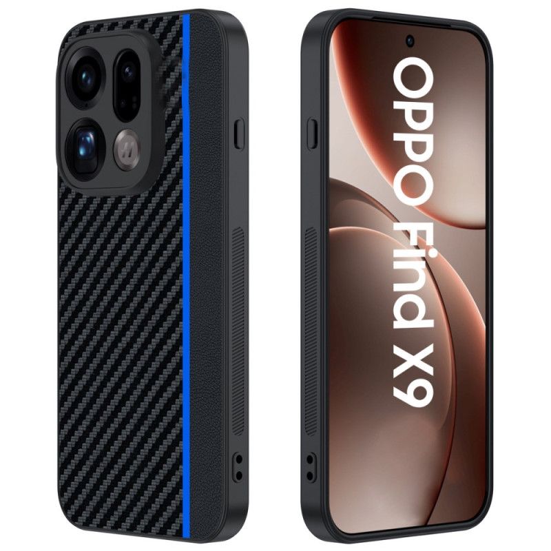 Hoesje Oppo Find X9 5g Koolstofvezeltextuur