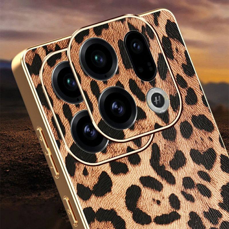 Hoesje Oppo Find X9 5g Luipaardprint Bescherming Hoesje